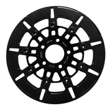 BMC featuring Kodlin by SBS 9-Spoke Rear Brake Rotor – Black – for Harley-Davidson M8 Softail Models