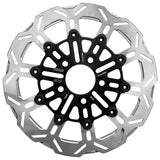 BMC featuring Kodlin by SBS 10-Spoke Rear Brake Rotor – Polished – for Harley-Davidson M8 Softail Models