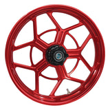 BMC featuring Arlen Ness Speed 5 Forged Wheels, Red