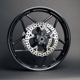 BMC featuring Arlen Ness Speed 5 Forged Wheels, Black