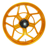 BMC featuring Arlen Ness Speed 5 Forged Wheels, Gold