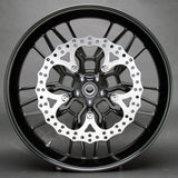 BMC featuring Arlen Ness 14" Spider Brake Rotor, Black