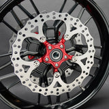 BMC featuring Arlen Ness 14" Spider Brake Rotor, Red