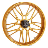 BMC featuring Arlen Ness Split Spoke Forged Wheels, Gold