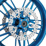 BMC featuring Arlen Ness Spider Brake Rotor, Blue