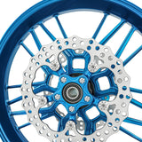 BMC featuring Arlen Ness Spider Brake Rotor, Blue