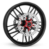 BMC featuring Arlen Ness Spider Brake Rotor, Red