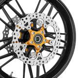 BMC featuring Arlen Ness Gold Spider Brake Rotor Adapter for Ness Wheels, 24-up FLT