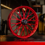 BMC featuring Arlen Ness Y-Spoke Forged Wheels, Red