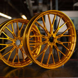 BMC featuring Arlen Ness Y-Spoke Forged Wheels, Gold