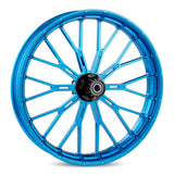 BMC featuring Arlen Ness Y-Spoke Forged Wheels, Blue