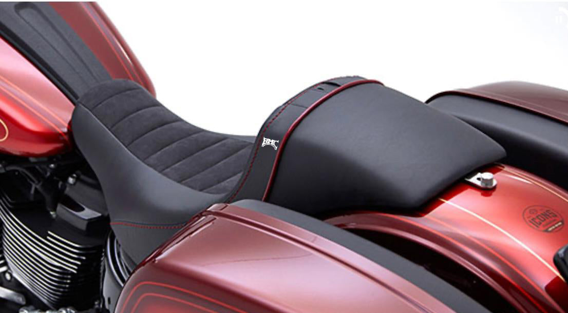 Corbin Ostrich Motorcycle Seat CORBIN HD-XL-CU-7-S Solo Seat